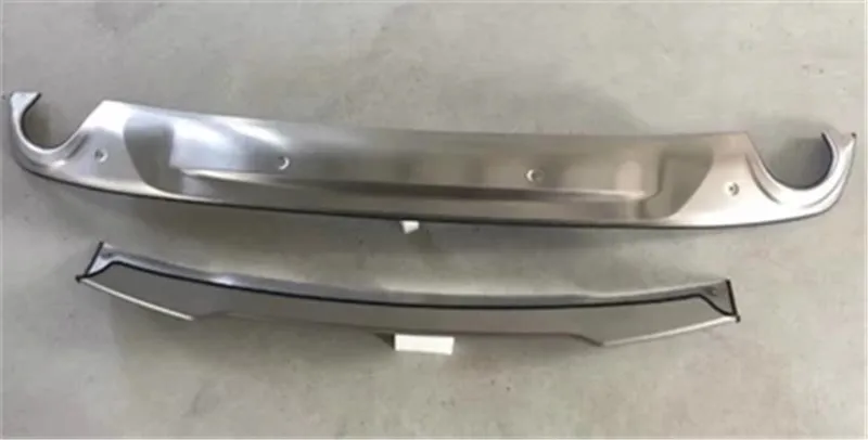 Fit For Honda CRV CR-V 2017 2018 Front+ Rear Bumper Diffuser Bumpers Lip Protector Guard skid plate Stainless Steel 2PES | Автомобили и