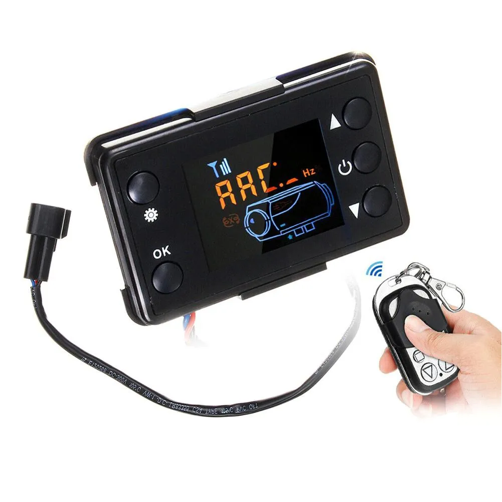 

12/24V Universal Diesels Air Heater LCD Monitor Switch Remote Control Controller For Car Parking Heater
