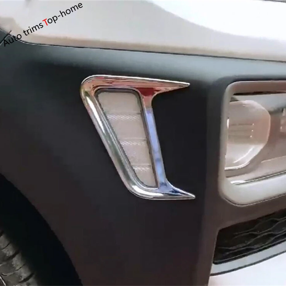 АБС пластик хром внешний задний спойлер комплект для Hyundai Kona 2018 2019 2020 Зеркало