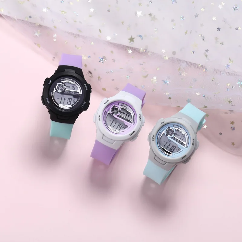 

TANGLV Mode Frauen Uhr 30M Wasserdicht Sport Uhren Trendy Damen Digitale Uhr Top Marke Geschenk Outdoor Quarz Uhr Watchs