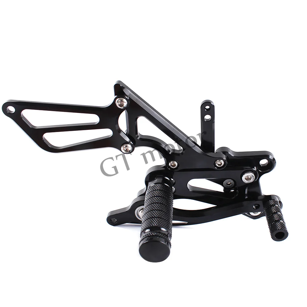 Полный CNC алюминиевый мотоцикл Регулируемый Rearsets задние наборы подножки для HONDA