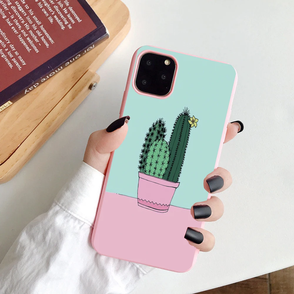 Карамельный цвет милый чехол для iPhone X 6 6s 7 8 Plus арбузный мягкий TPU XS 11Pro Max XR SE 2020 Capa |