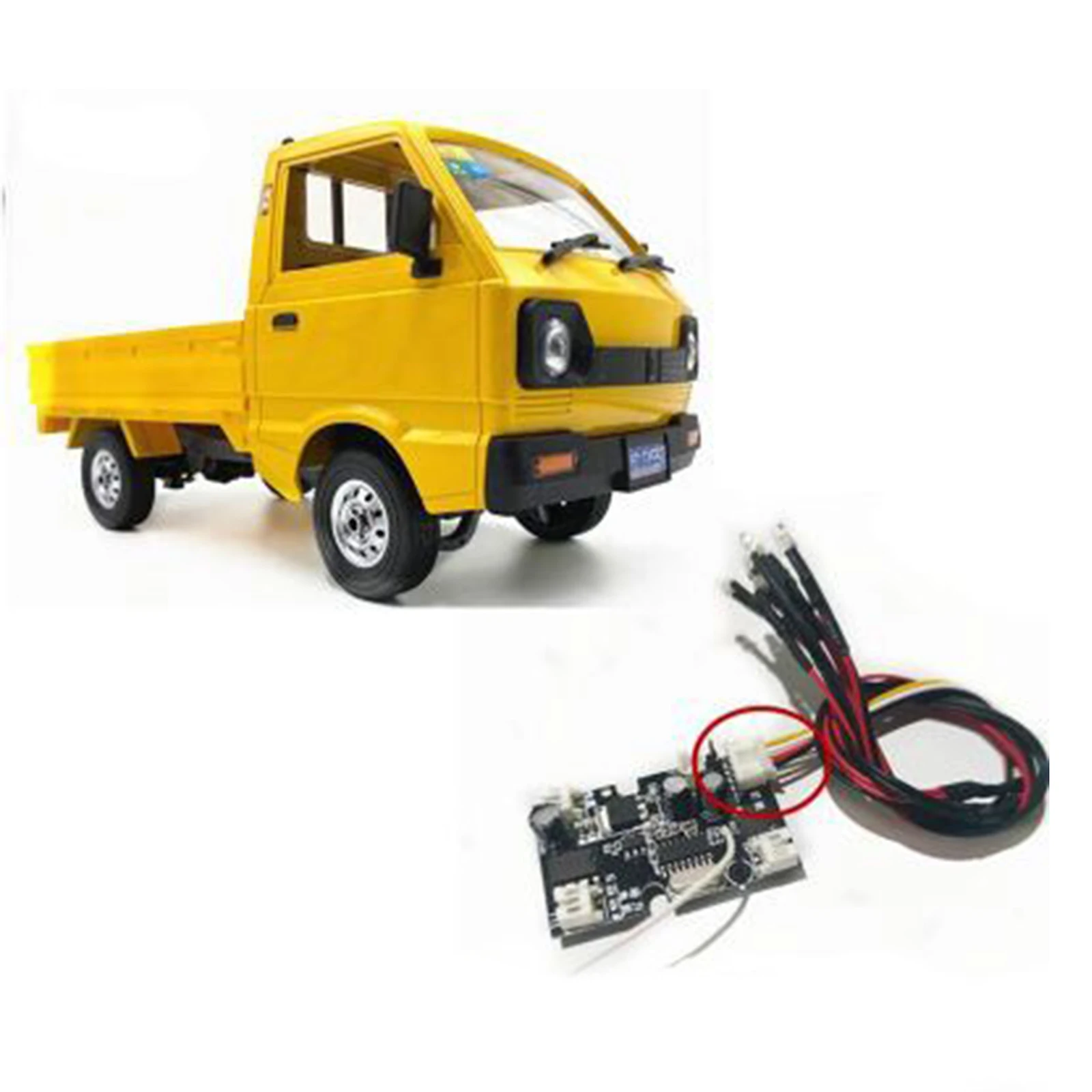 

Spare Parts Rear Side Light Group Lamp for WPL D12 1:10 Scale RC Truck