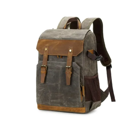 slr camera rucksack bag waterproof retro photography camera lens backpack free global shipping