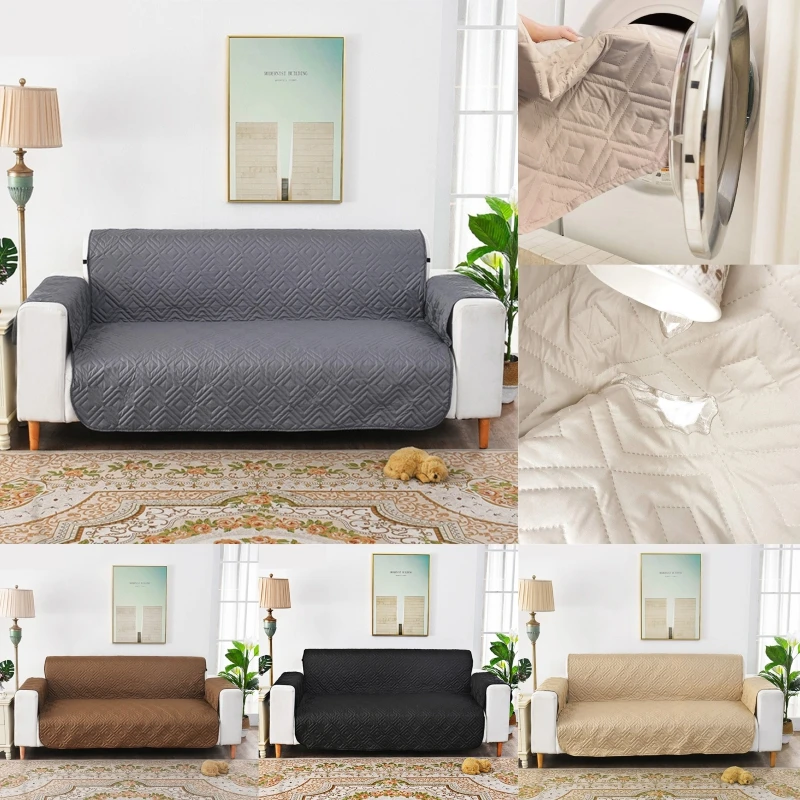 1/2/3 Seater съемный чехол для дивана собак домашних животных Дети Гостиная мебель