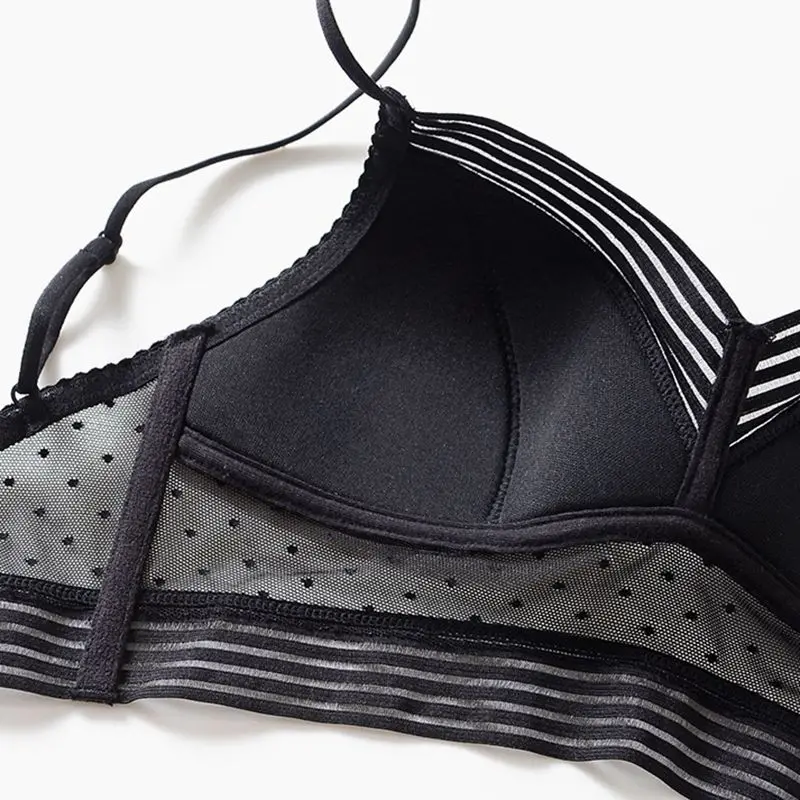 Кружевной U-образный бюстгальтер с большой открытой спиной тонкая чашка не