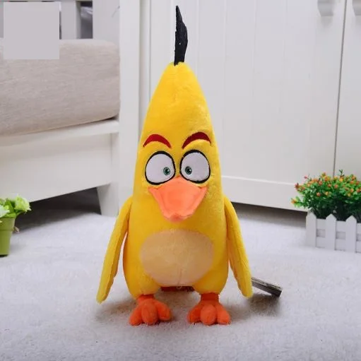 

4pcs/Lot Birds Plush Toy Red Chuck Bomb Bad Piggies Stuffed Doll Children's Birthday Present