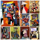 Набор для алмазной вышивки 5D сделай сам, картина из квадратных страз абстрактного возрождения, мозаика из страз, ручная роспись, украшение для дома, подарок