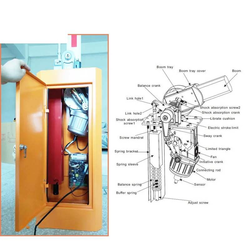 Kin присоединиться Boom/автостоянки/Электронный шлагбаум товар может быть