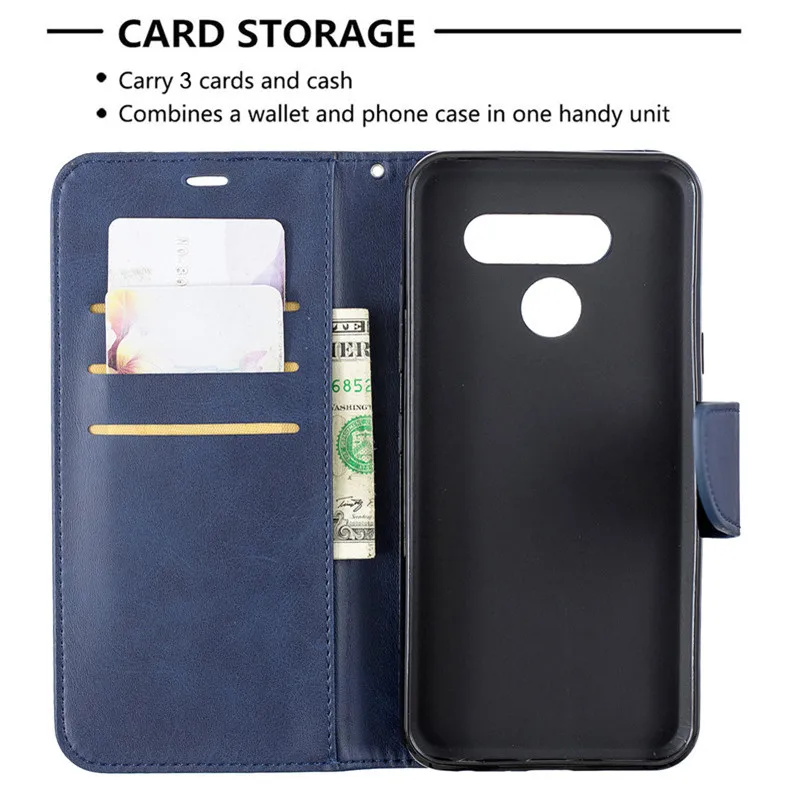 Кожаный чехол-книжка для LG K50 чехол-Бумажник телефона na K 50 Q60 G8 ThinQ G7 G6 G8S Stylo 5 4 K8 K10