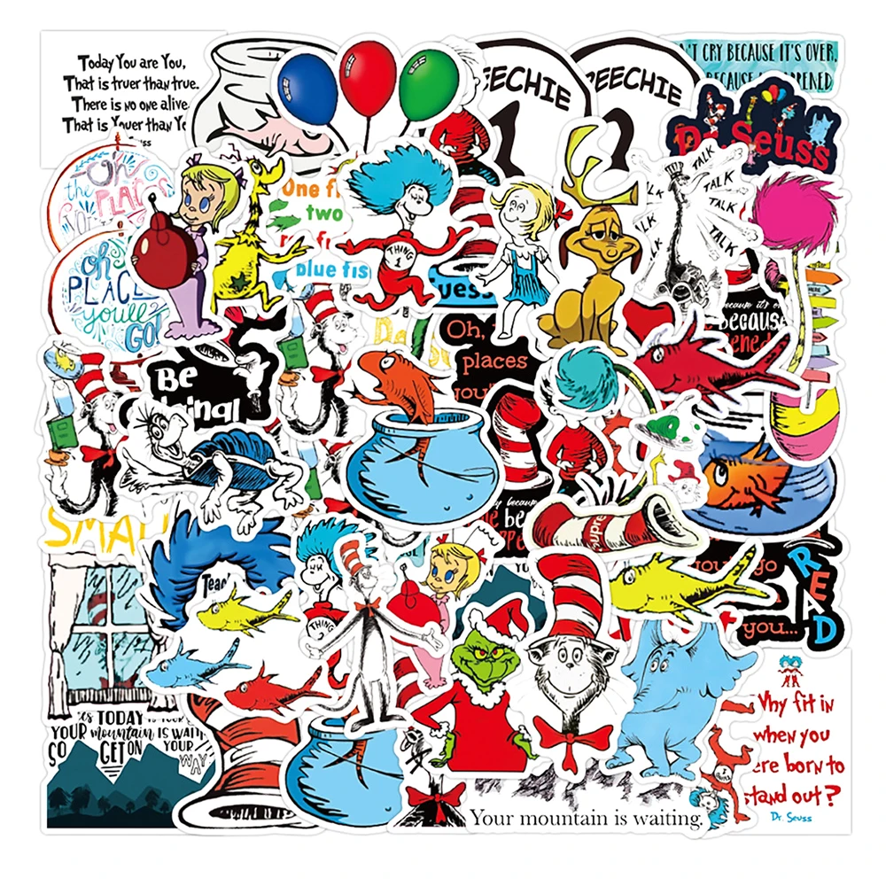 

10/30/50 шт./компл. мультяшное аниме Dr. Свои стильные кавайные наклейки для ноутбука, мотоцикла, скейтборда, компьютера, детской чемоданы