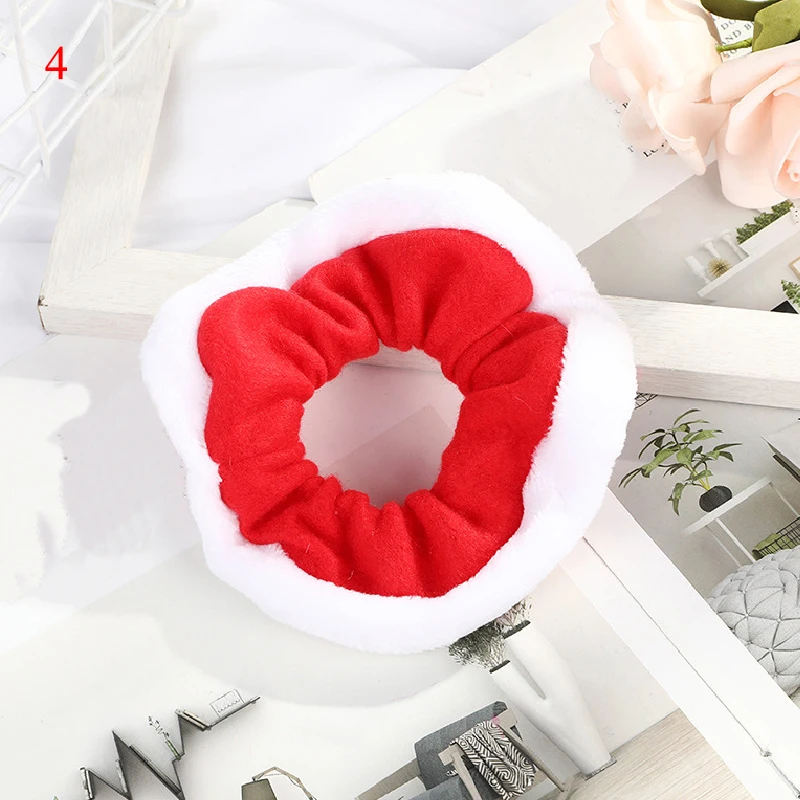 Женские бархатные резинки для волос рождественские фиксации хвостиков