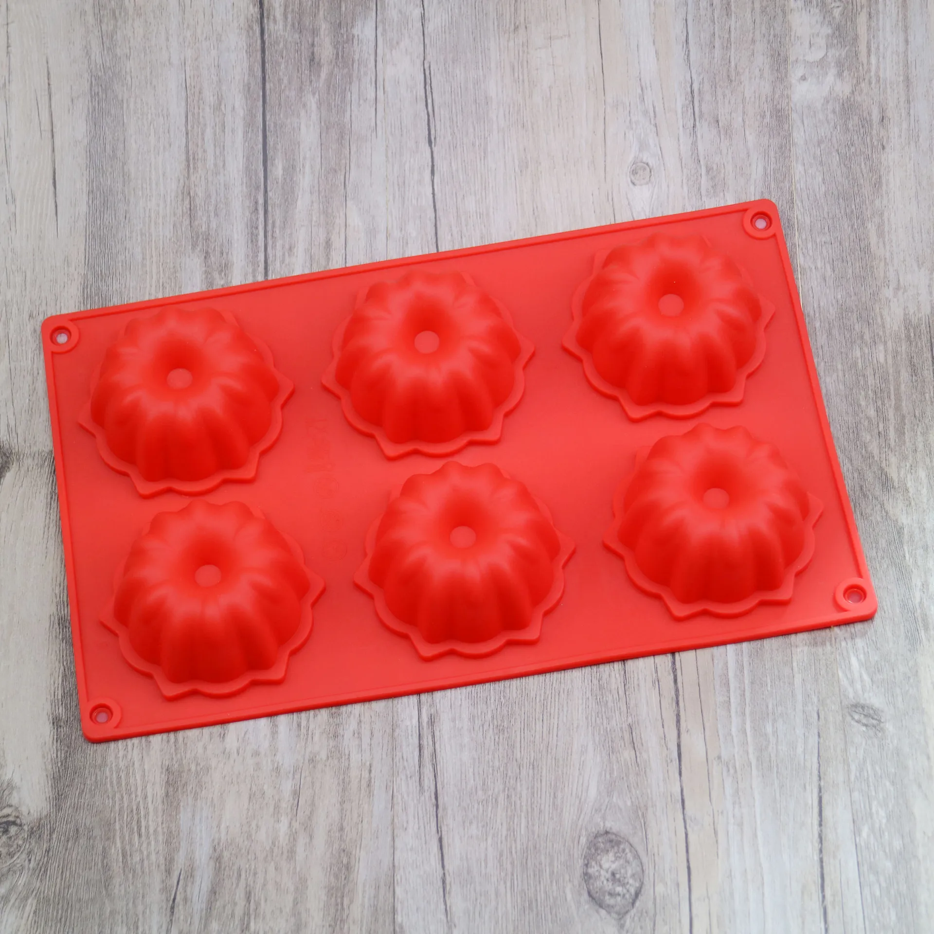 Силиконовая 6 кружевная форма для торта с тыквой формочка желе чашкой хофффмафен