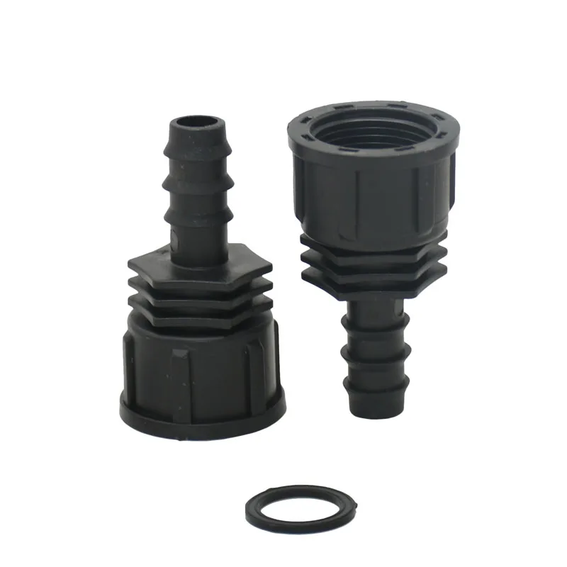 Соединитель для водопроводной трубы женский от 3/4 до 16 мм штуцер шланга