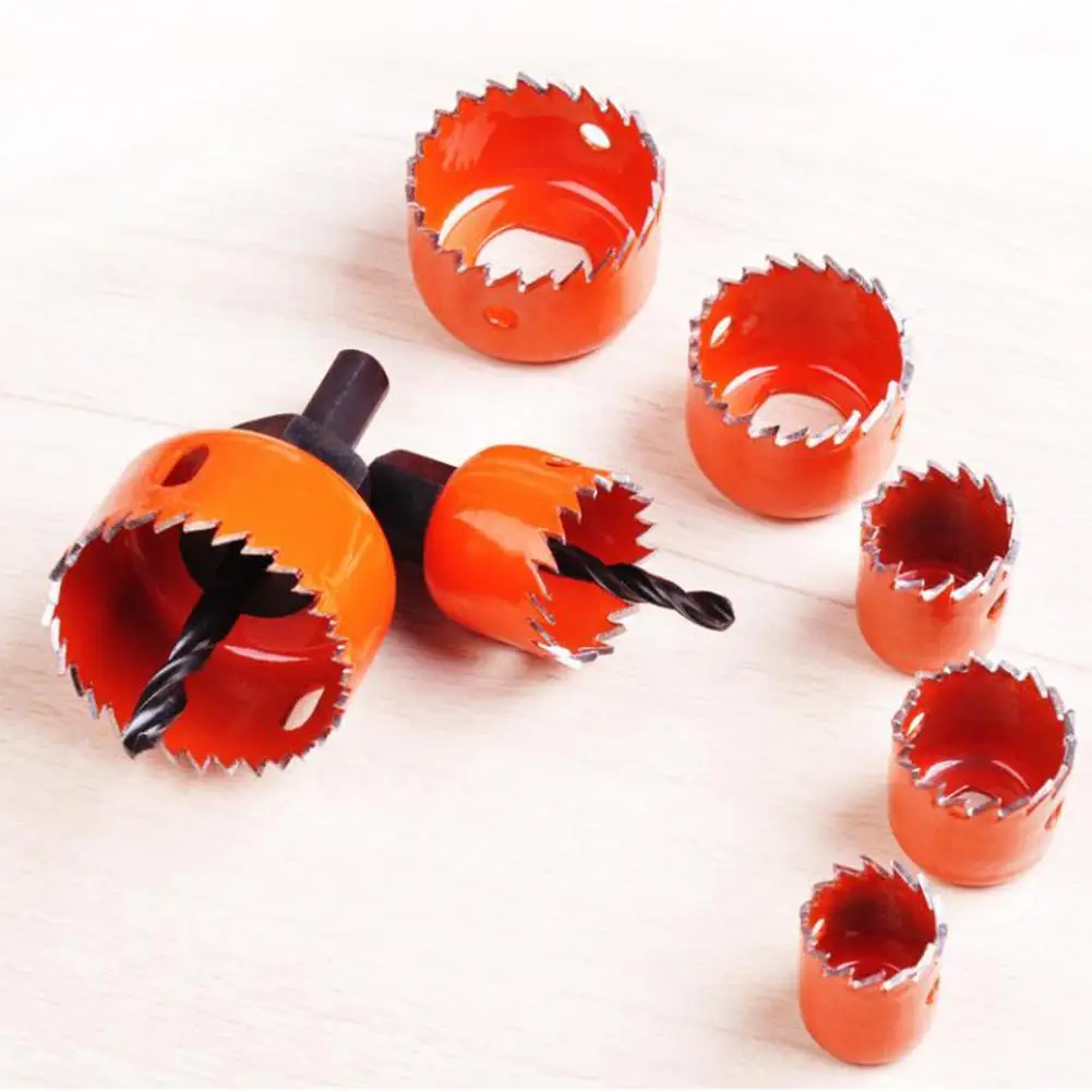 

5/8/13Pcs Hole Saw Wood Cutter Wood Metal Cutter 19-127MM Mandrels Sawing Core Carpentry Woodworking Drilling Cutting Tool Set