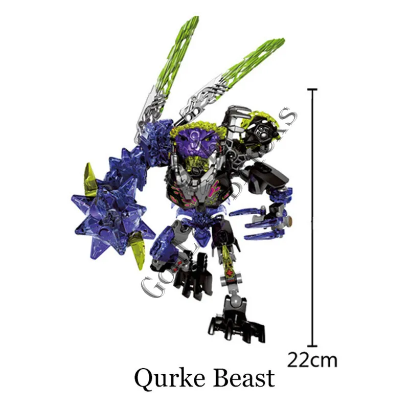 613-4 Маска BionicleMask, светильник, маска от производителя, против черепа, шлифовальный станок, Череп, Скорпион, робот, бионика, строительный блок, кирпичная игрушка, совместимая с 70795 - Цвет: 613-4