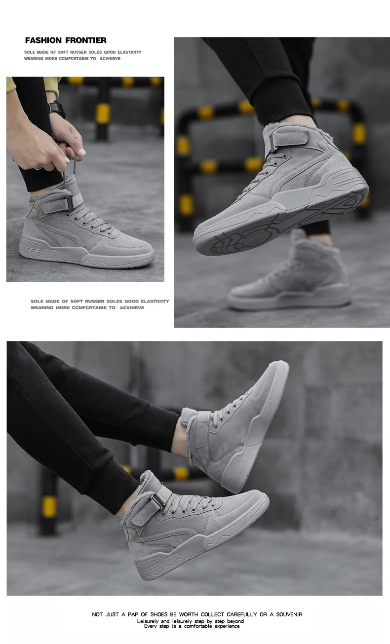 Модные мужские зимние кроссовки из хлопка; повседневная мужская обувь; Zapatos De Hombre; мужские высокие кроссовки; мужская теплая обувь; обувь для тренировок