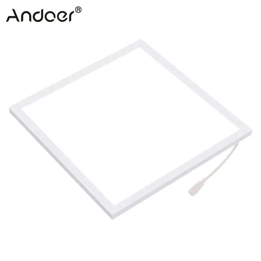 Andoer 8 85x8 85 &quotСветодиодный светильник для фотостудии панель Pad нижний фотосъемки