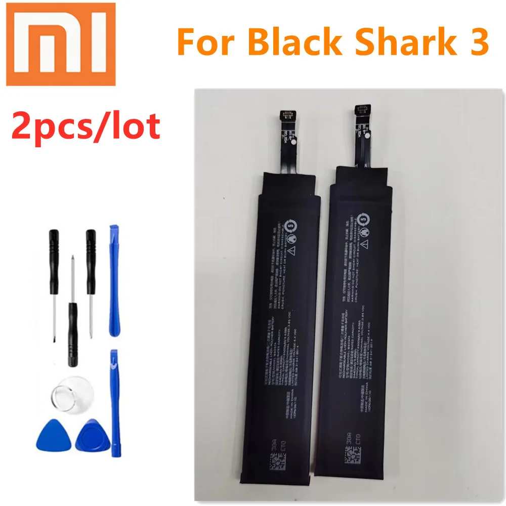 Оригинальный аккумулятор 2 шт./лот Xiao mi BS06FA для Xiaomi Black Shark 3 3S BSO6FA оригинальный