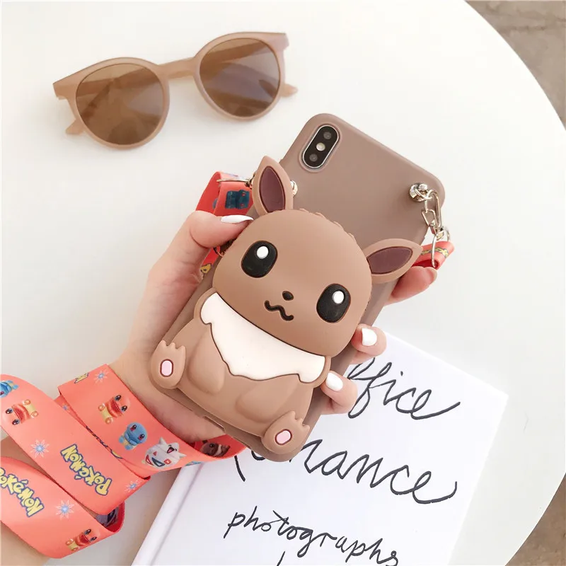 Силиконовый чехол для IPhone 11/11pro/11Pro MAX/X/XS/xs Masx/XR/6/7/8 Plus с изображением Пикачу | Дом и