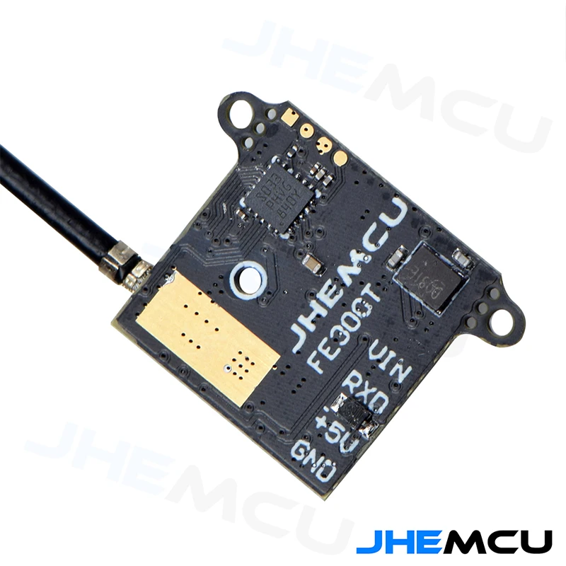 JHEMCU-transmisor de v&iacute;deo ajustable para Drones FPV, transmisor de v&iacute;deo VTX de 16,5x16,5mm, FE300T, 5,8G, 40CH, PitMode, 25mW, 50mW, 100mW, 200mW, 300mW-4