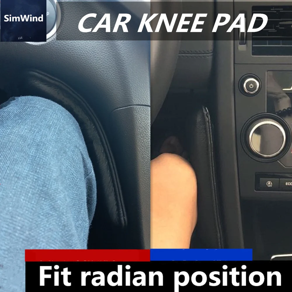 Car Knee Pad Interior Pillow pad Comfortable Cushion Memory Headrest Neck Universal Accessories auto knee | Автомобили и