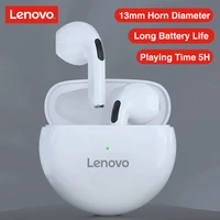 original lenovo ht38 tws wireless earphone bluetooth wireless earbuds headphone with microphone hd call 250mah long battery life