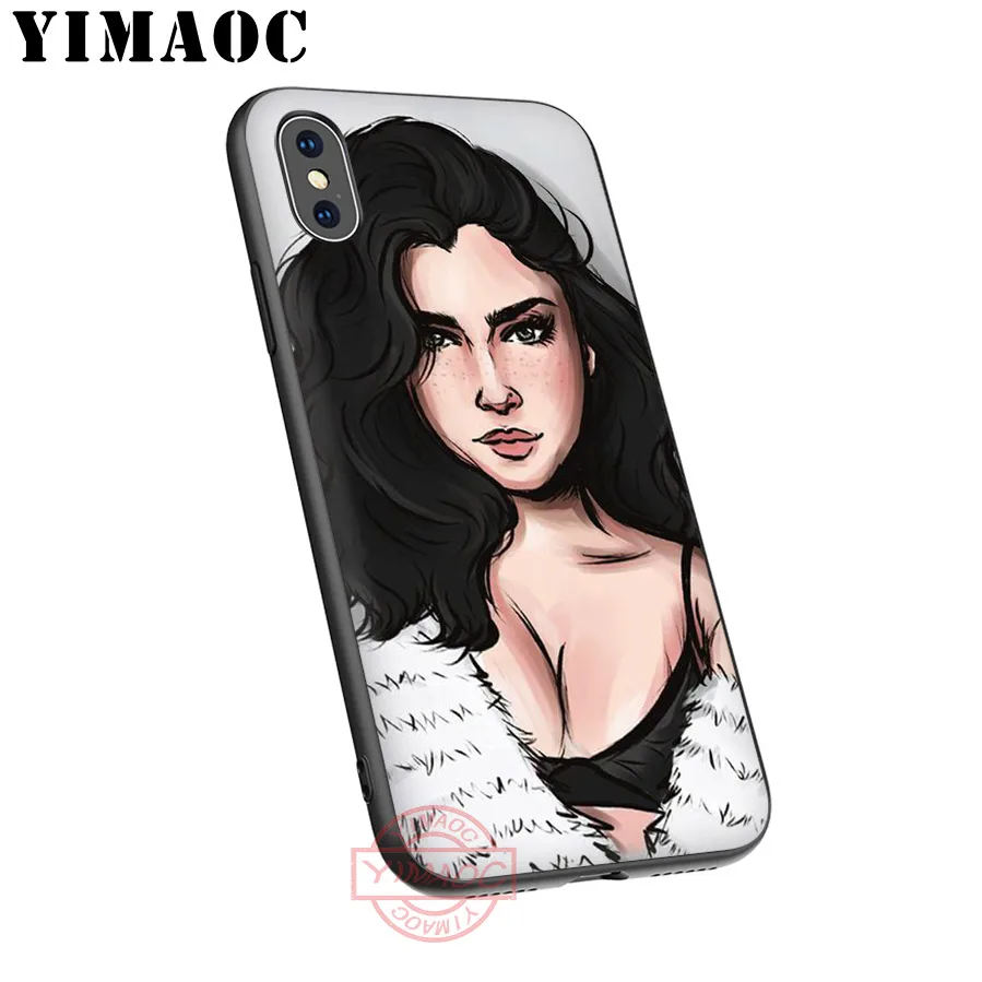 Мягкий чехол YIMAOC для Apple iPhone 5 5S SE 6 6S 7 8 Plus X XS XR 11 Pro Max | Мобильные телефоны и