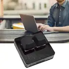 Черная мини-доска для рисования с 2 планшетами, пользовательские Экспресс-клавиши, один пароль, механические колпачки программирования для Phot W4t8