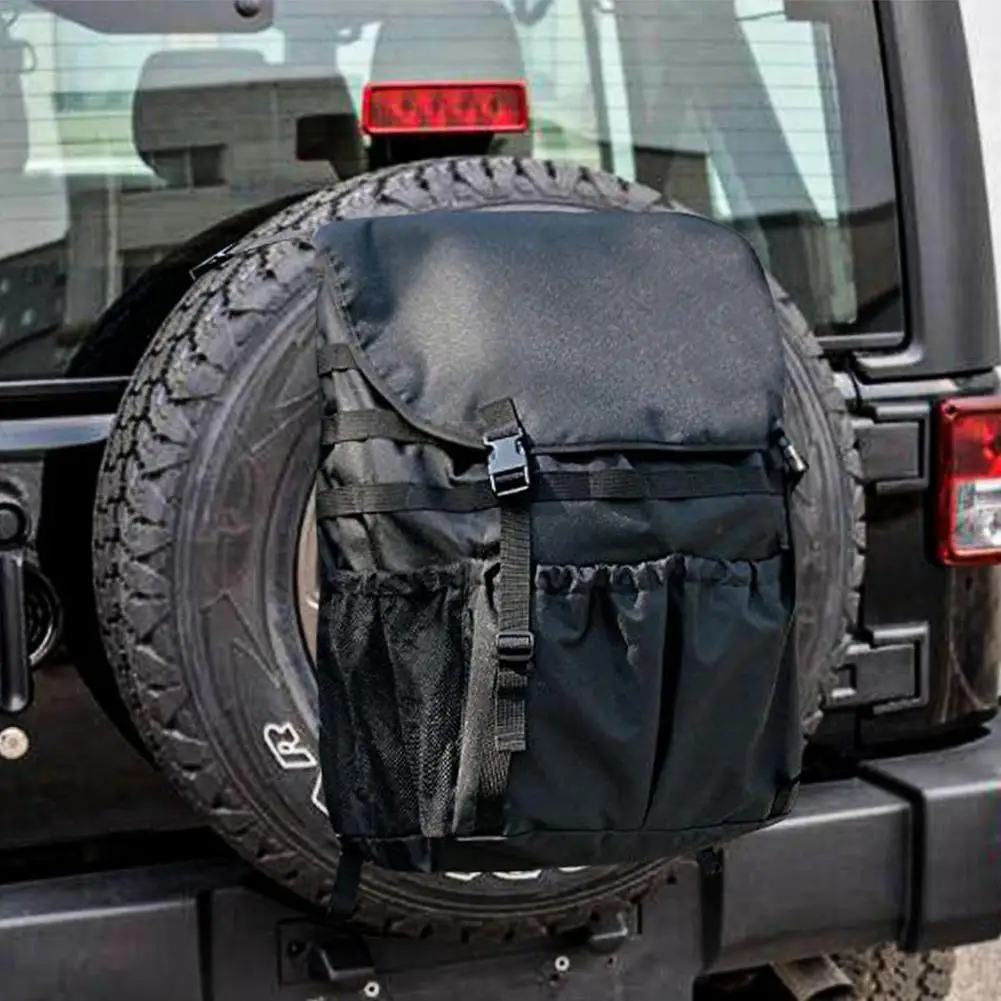 

Spare Tire Storage Trash Bag Off Road Recovery Camping Gear Large Capacity Travel Luggage Carrier Car SUV Truck Cargo Bag