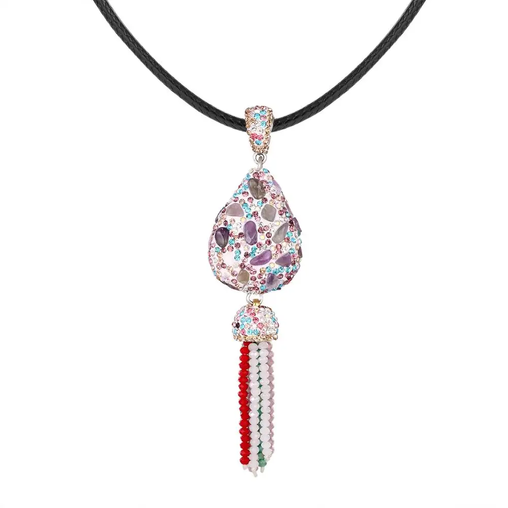 Подвеска YMSHIPIN ожерелья для женщин ювелирные изделия ручной работы в форме капли
