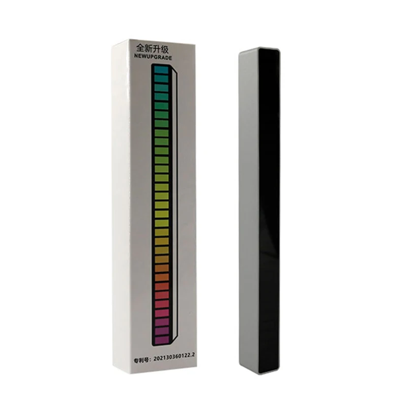 

2021 New RGB Voice-Activated Pickup Lamp Rhythm Ambient Light Creative Colorful Sound Control Ambient Light with 32 Bit Music