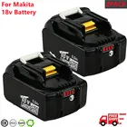 Аккумуляторная батарея BL1860 18 в 6000 мАч для Makita 18 в BL1830B BL1860B BL1840B BL1815 LXT 400 18650 Makita 18 в, 2 упаковки