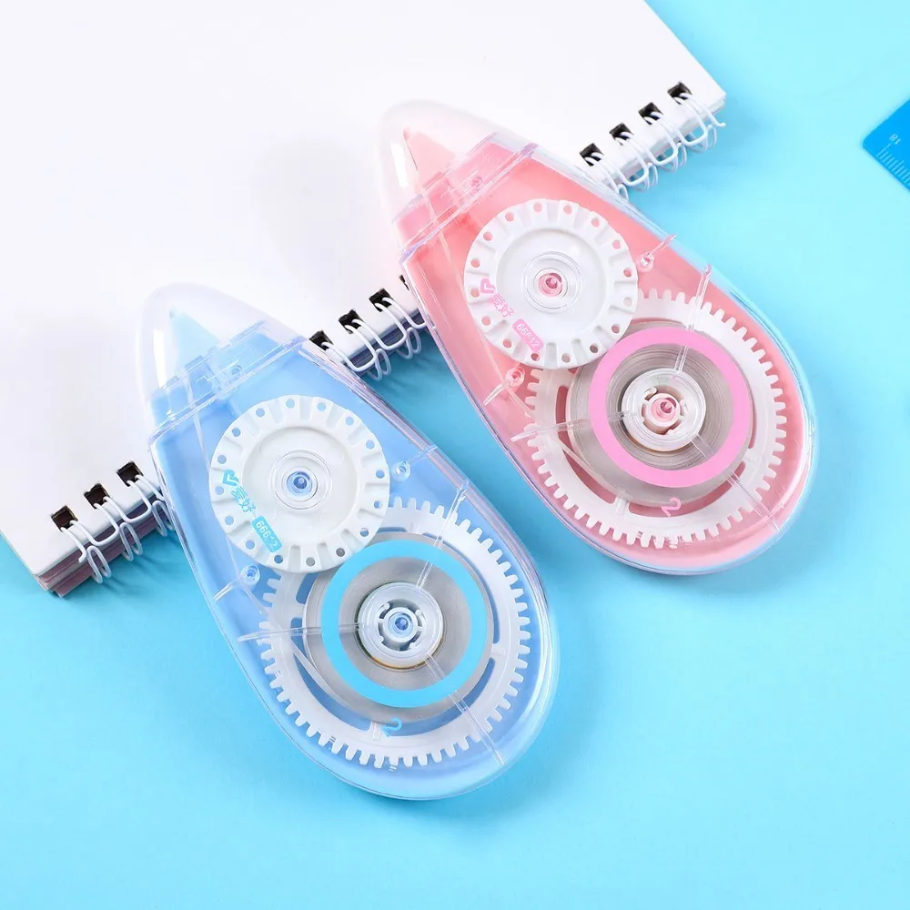 1 шт. 5mmX25m конфетная Милая Корректирующая лента Kawaii прозрачный корректор высокой