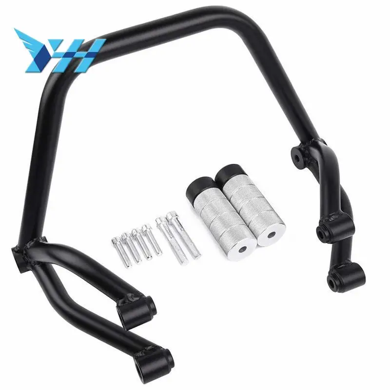 Черная подклетка для заднего пассажирского трюка Yamaha MT09 FZ09 MT FZ 09