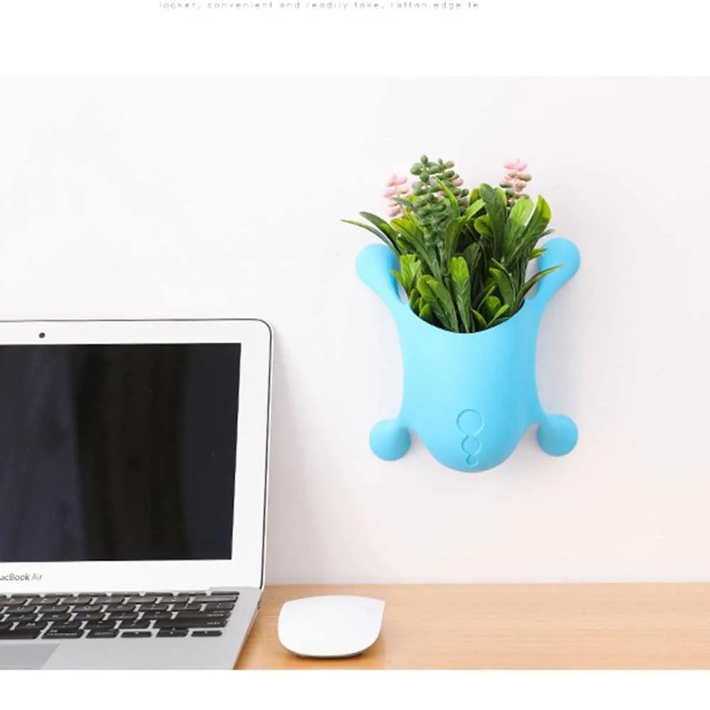 Креативный экологически чистый разноцветный Подвесной Настенный горшок