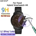Коллидер для умных часов Fossil Hybrid HR, Everett HD прозрачныйс защитой от фиолетосветильник, закаленное стекло 2.5D, защитная пленка для экрана