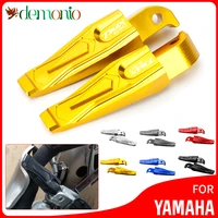 for yamaha tmax 530 sx dx 2012 2016 2017 2020 cnc aluminum foot rail for rear passenger motorcycle footrest tmax530 logo