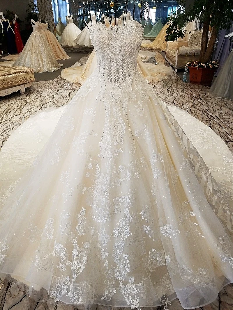 Роскошные свадебные платья цвета слоновой кости без бретелек рукавов на