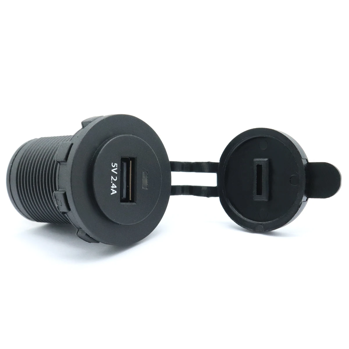 Автомобильное зарядное устройство с одним USB портом 5 В 2 4 А|Кабели адаптеры и