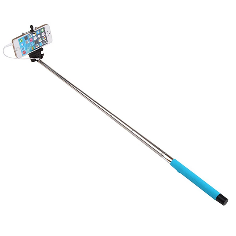 100 см выдвижная ручная селфи Палка с кнопкой дистанционного спуска затвора 3 5 мм