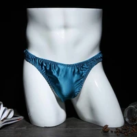 thong men mulberry silk mens thongs and g strings gay men underwear penis pouch thong low rise tight fitting men thongs gay sexy
