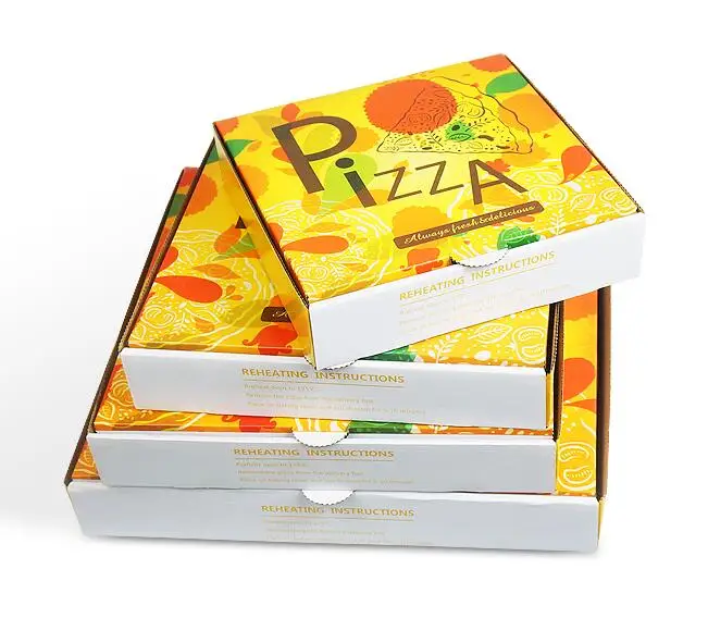 * Для любителей пиццы 12-дюймовая коробка для коробки посылка пекарни из