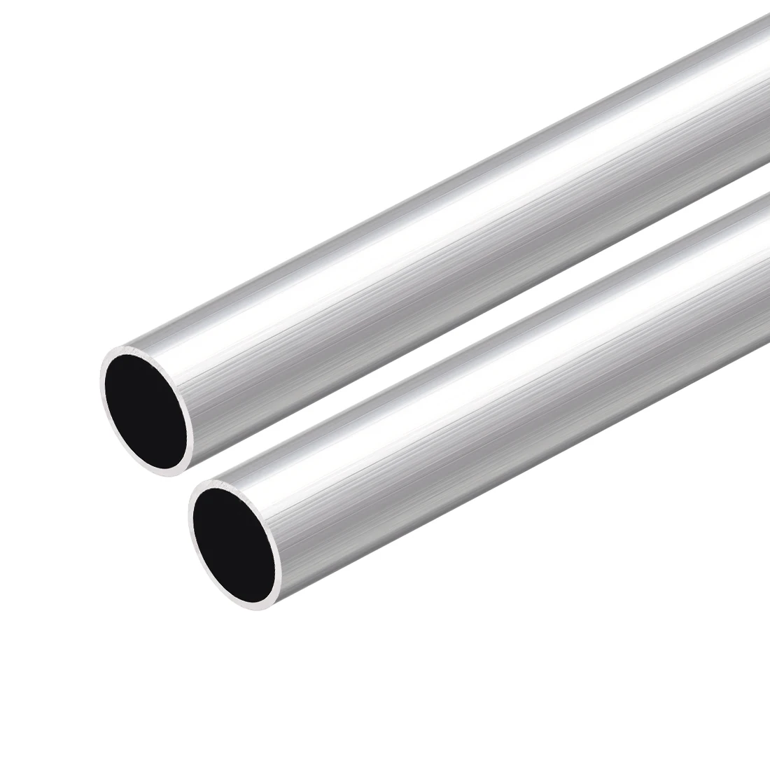 

uxcell 6063 Aluminum Round Tube 300mm Length 17mm OD 15mm Inner Dia Seamless Aluminum Straight Tubing 2 Pcs