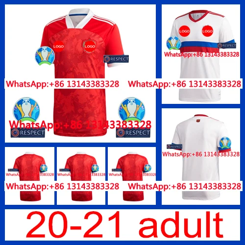 

20-21 Free shipping Russia adult 2020 2021 Best quality Top Best custom shirt