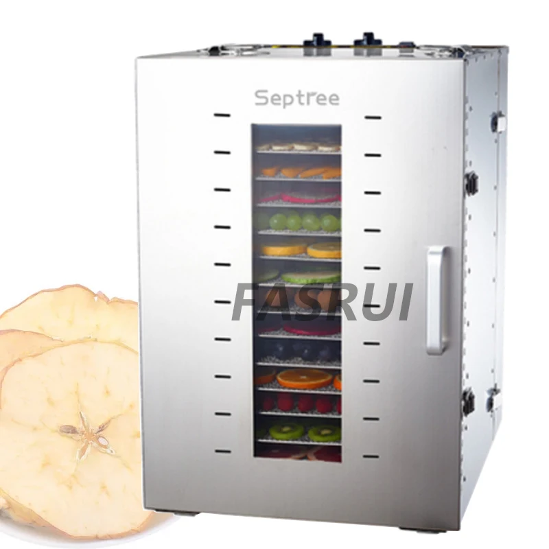 

16 Layer Electric Vegetable Dryer for Vegetables Dehydrator Fruit Dryer Automatic Rotation Meat Fruit Drying Machine