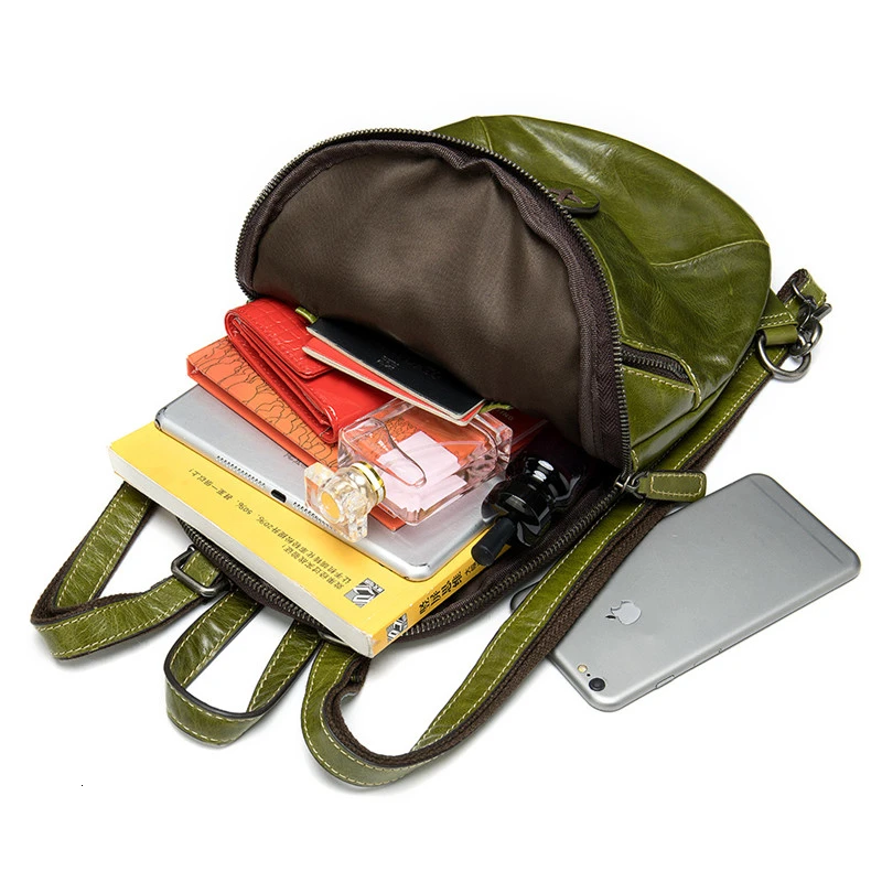 High Quality Women Backpack Genuine Leather Back Pack Famous Brand Shoulder Bag Women Travel Backpack mochila