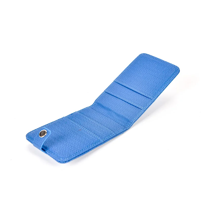 

Nahoo PU Leather ID Badge Case Clear And Color Border Lanyard Holes Bank Credit Card Holders ID Badge Holders Accessories