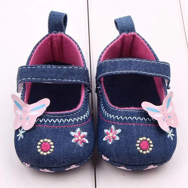 

TELOTUNY baby shoes Fashion Baby First Walkers Shoes Butterfly embroidered Soft Sole Toddler Shoes Baby casual shoes 2020apr20