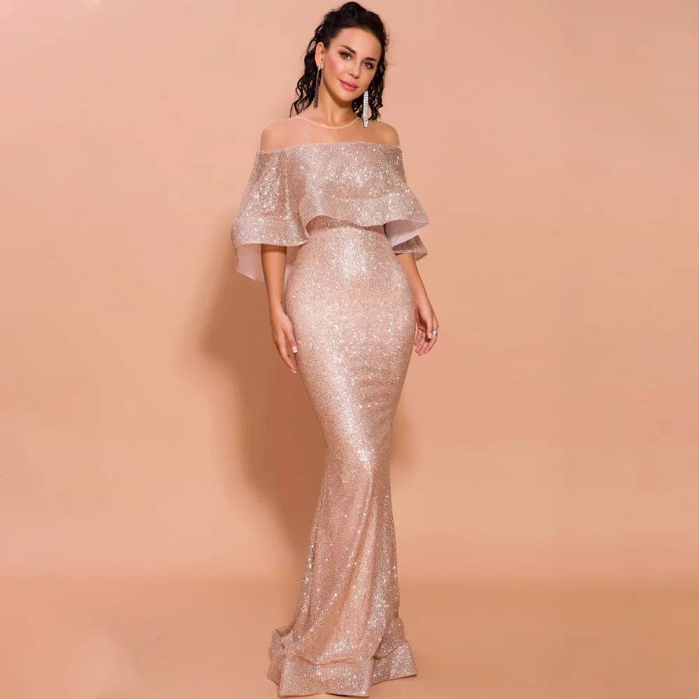 Top Quality Sexy Long Dress Celebrtiy Women Night Club Fashion Evening Party Dresses | Женская одежда